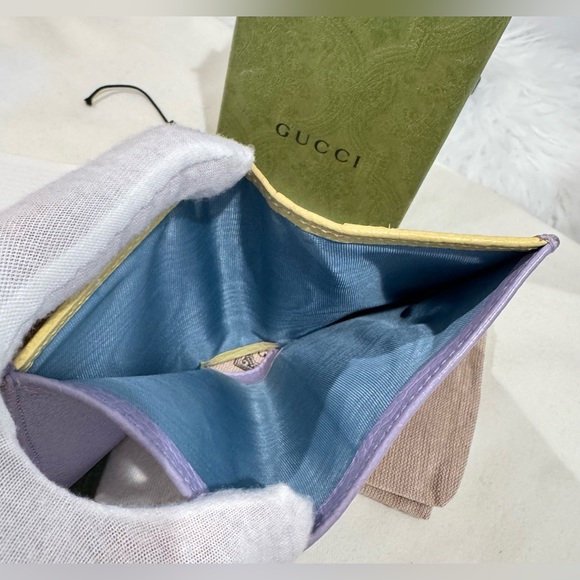 SOLD‼️GUCCI Limited Edition GG Marmont Bifold Wallet RARE - Picture 14 of 17